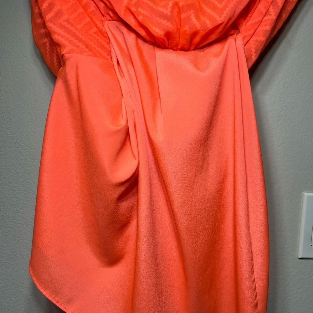 J.Crew Neon Orange Sleeveless Dress - Picture 9 of 12